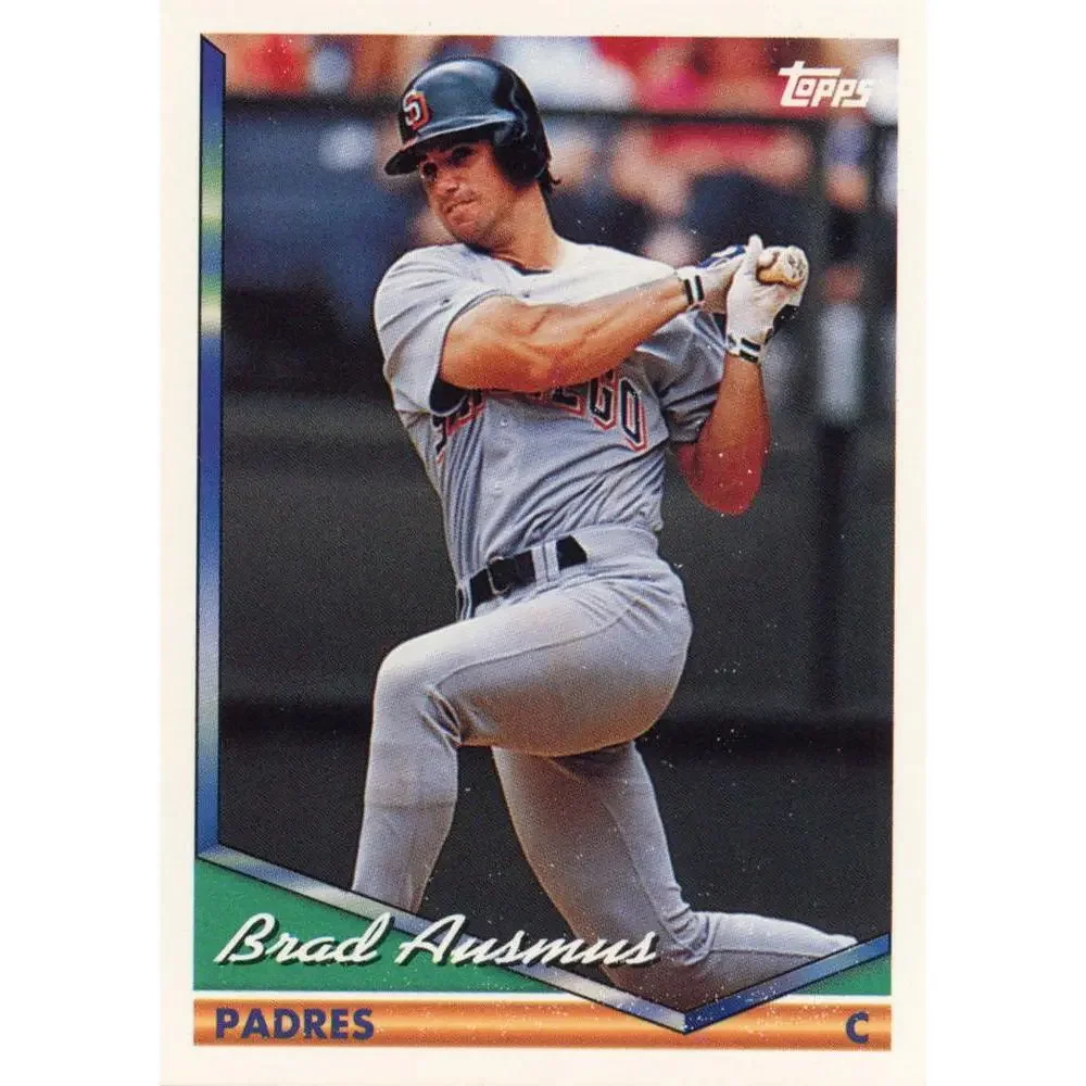1994 Topps Brad Ausmus # 127 San Diego Padres